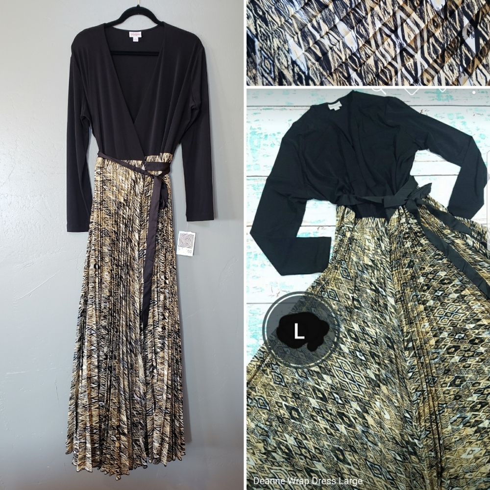 Lularoe Deanne Wrap Dress